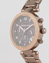 Michael Kors Parker Analog Quartz Brown Dial Brown Steel Strap Watch For Women - MK6378 Buy Now By Michael Kors