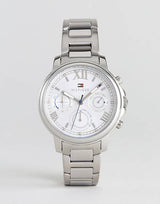 Tommy Hilfiger Claudia Silver Dial Silver Steel Strap Watch for Women - 1781741 Buy Now By Tommy Hilfiger