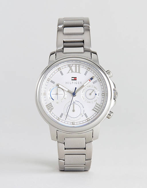 Tommy Hilfiger Claudia Silver Dial Silver Steel Strap Watch for Women - 1781741 Buy Now By Tommy Hilfiger