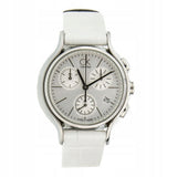 Calvin Klein Skirt White Dial White Leather Strap Watch for Women - K2U291L6