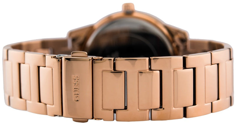 Guess Studio Rose Gold Dial Rose Gold Steel Strap Watch For Women - W0778L3 Buy Now By Guess