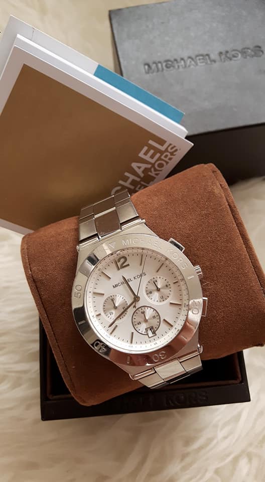 Michael Kors Wyatt White Dial Silver Steel Strap Watch For Women - MK5932 Buy Now By Michael Kors