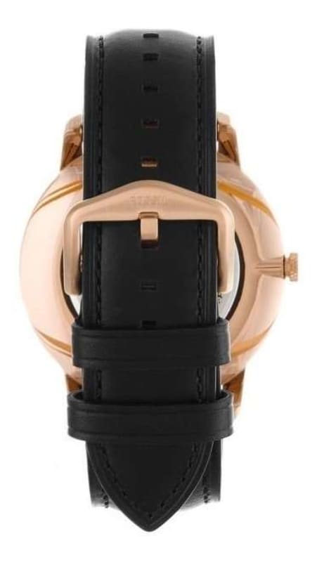 Fossil The Minimalist Black Dial Black Leather Strap Watch for Men - FS5376 Buy Now By Fossil