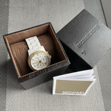 Michael Kors Runway White Dial White Steel Strap Watch for Women - MK5237 Buy Now By Michael Kors