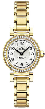 Coach Madison White Dial Gold Steel Strap Watch for Women - 14502403 Buy Now By Coach