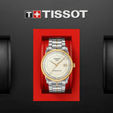 Tissot Luxury Powermatic 80 Gold Dial Silver Steel Strap Watch For Men - T086.407.22.261.00 Buy Now By Tissot