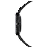 Shop Swarovski Cosmopolitan PVD Black Dial Black Steel Strap Watch for Women - 5547646 in USA