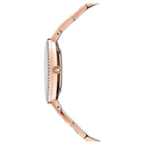 Shop Swarovski Cosmopolitan Black Dial Rose Gold Steel Strap Watch for Women - 5517797 in USA