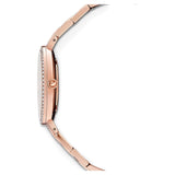 Shop Swarovski Cosmopolitan Diamond Powder Silver Dial Rose Gold Steel Strap Watch for Women - 5517803 in USA