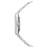 Shop Swarovski Cosmopolitan Diamond Powder Silver Dial Silver Steel Strap Watch for Women - 5517807 in USA