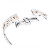 Shop Swarovski Cosmopolitan Crystals Silver Dial Two Tone Steel Strap Watch for Women - 5644081 in USA