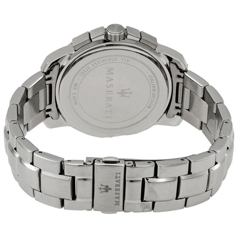 Maserati Successo Chronograph Black Dial Silver Steel Strap Watch For Men - R8873621009 Buy Now By Maserati