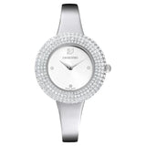 Shop Swarovski Crystal Rose Silver Dial Silver Steel Strap Watch for Women - 5483853 in USA