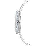 Shop Swarovski Crystal Rose Silver Dial Silver Steel Strap Watch for Women - 5483853 in USA