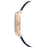 Swarovski Crystalline Aura Blue Dial Blue Leather Strap Watch for Women - 5519447 Buy Now By Swarovski