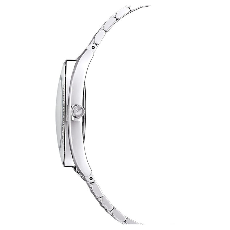 Swarovski Crystalline Aura Silver Dial Silver Steel Strap Watch for Women - 5519462 Buy Now By Swarovski