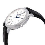Shop IWC Portofino Automatic '150 Years' Edition Automatic White Dial Black Leather Strap Watch for Men - IW356519 in USA