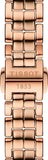 Tissot T Lady Flamingo Mother of Pearl Dial Rose Gold Steel Strap Watch For Women - T094.210.33.116.02
