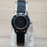 Marc Jacobs Blade Black Dial Black Leather Strap Watch for Women - MBM1082 Buy Now By Marc Jacobs