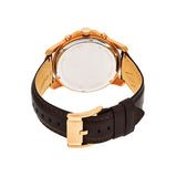 Fossil Grant Chronograph White Dial Brown Leather Strap Watch for Men - FS4991 Buy Now By Fossil