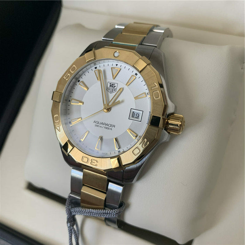 Tag Heuer Aquaracer Silver Dial Two Tone Steel Strap Watch for Women - WBD1120.BB0930 Buy Now By Tag Heuer