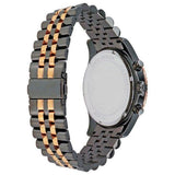 Michael Kors Lexington Chronograph Black Dial Two Tone Steel Strap Watch for Men - MK8561 Buy Now By Michael Kors