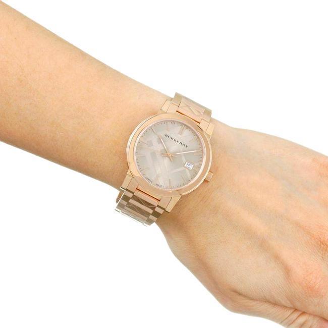 Burberry The City Rose Gold Dial Rose Gold Steel Strap Watch for Women - BU9039 Buy Now By Burberry