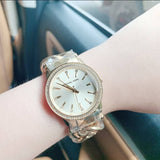 Michael Kors Nini Three Hand Gold Dial Gold Steel Strap Watch For Women - MK3235 Buy Now By Michael Kors