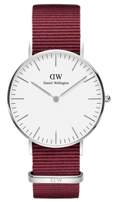 Daniel Wellington Classic Roselyn White Dial Red NATO Strap Watch For Women - DW00100268 Buy Now By Daniel Wellington
