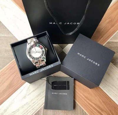 Marc Jacobs Henry Skeleton Silver Dial Silver Steel Strap Watch for Women - MBM3262 Buy Now By Marc Jacobs
