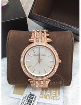 Michael Kors Darci Mother of Pearl Dial Rose Gold Steel Strap Watch for Women - MK3220 Buy Now By Michael Kors
