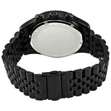 Michael Kors Lexington Chronograph Crystals Silver Dial Black Steel Strap Watch for Men - MK8605 Buy Now By Michael Kors