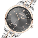 Hugo Boss Classic Grey Dial Two Tone Steel Strap Watch for Men - 1513688 Buy Now By Hugo Boss