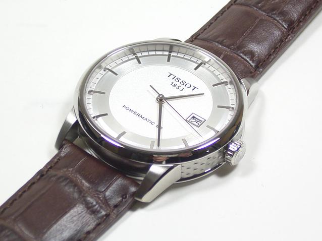 Tissot Luxury Powermatic 80 Silver Dial Brown Leather Strap Watch For Men - T086.407.16.031.00 Buy Now By Tissot