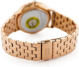 Tommy Hilfiger Jenna Quartz White Dial Rose Gold Steel Strap Watch for Women - 1782070 Buy Now By Tommy Hilfiger