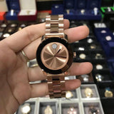 Movado Bold Rose Gold Dial Rose Gold Steel Strap Watch for Women - 3600086 Buy Now By Movado