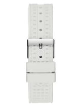 Guess Marina Quartz White Dial White Rubber Strap Watch For Women - W1025L1 Buy Now By Guess