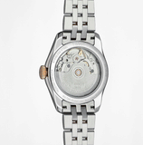 Tissot Ballade Powermatic 80 Cosc Mother of Pearl Dial Two Tone Steel Strap Watch For Women - T108.208.22.117.01