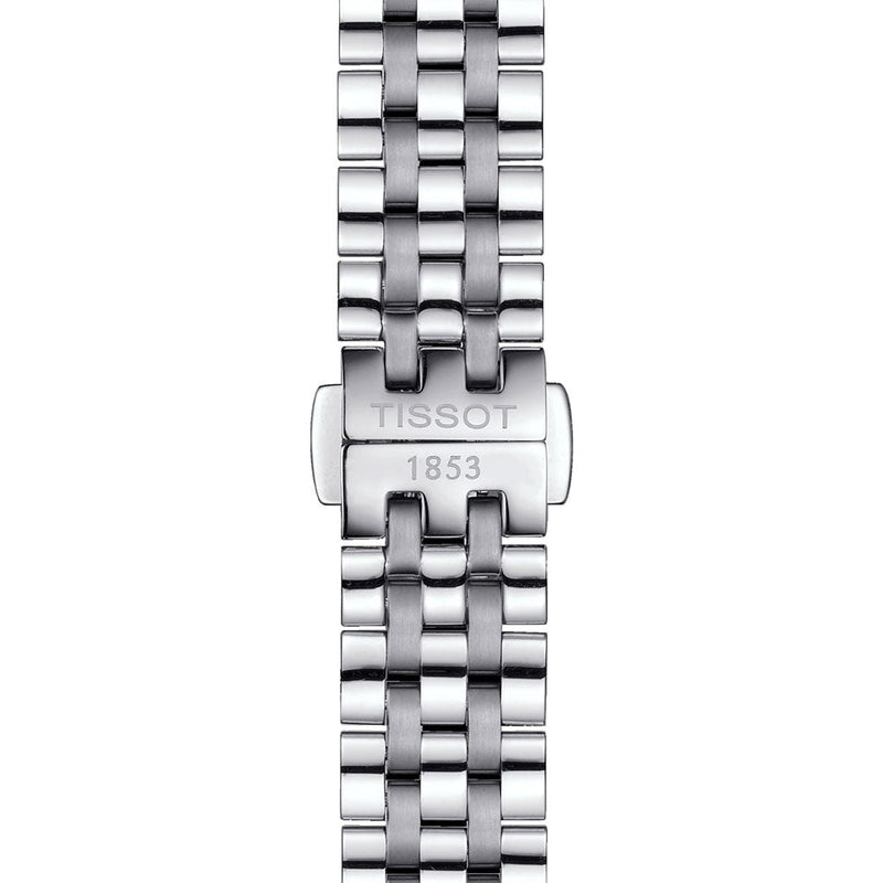 Tissot T Classic Carson Premium Automatic Lady Silver Dial Silver Steel Strap Watch for Women - T122.207.11.033.00 Buy Now By Tissot