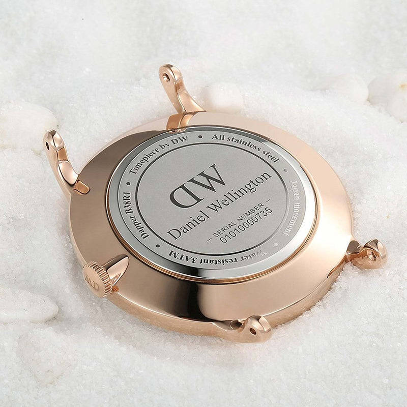 Daniel Wellington Dapper St Mawes White Dial Brown Leather Strap Watch For Men - DW00100083 Buy Now By Daniel Wellington