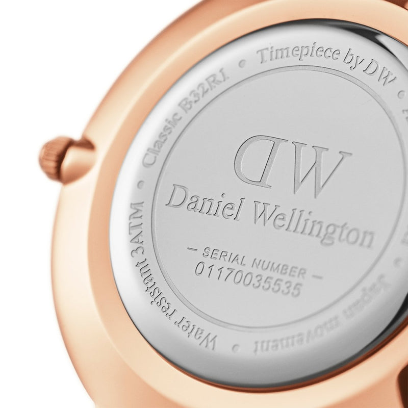 Daniel Wellington Petite St Mawes White Dial Brown Leather Strap Watch For Women - DW00100175 Buy Now By Daniel Wellington