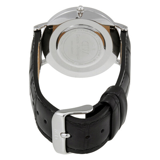 Daniel Wellington Classic Reading White Dial Black Leather Strap Watch For Women - DW00100058 Buy Now By Daniel Wellington