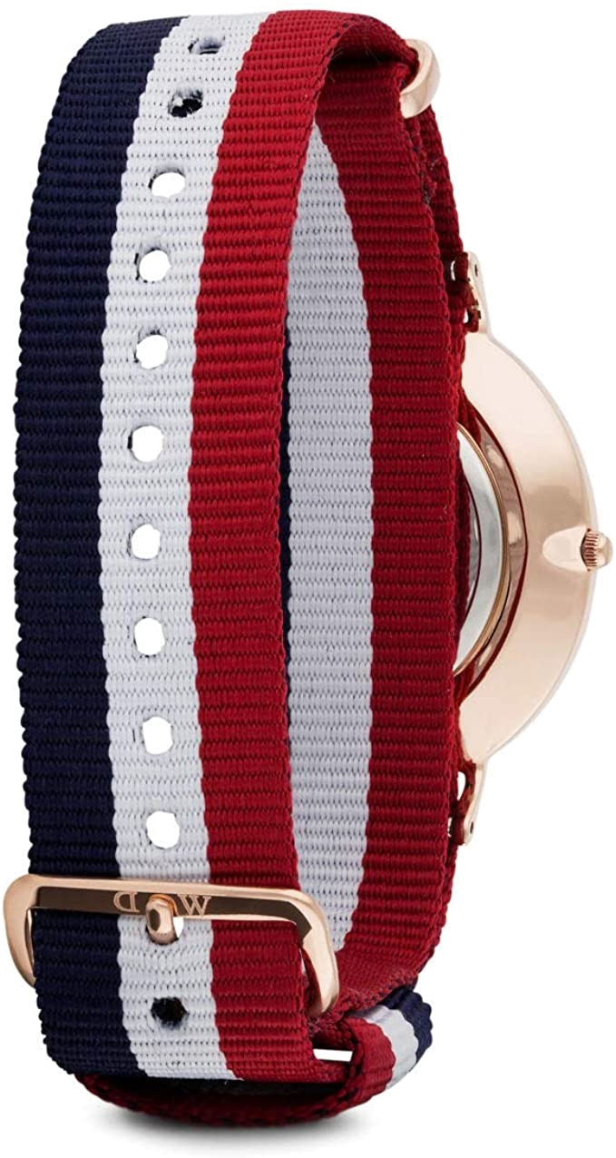 Daniel Wellington Classic Cambridge White Dial Two Tone NATO Strap Watch For Men - DW00100003 Buy Now By Daniel Wellington