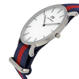 Daniel Wellington Classic Oxford White Dial Two Tone NATO Strap Watch For Women - DW00100046 Buy Now By Daniel Wellington