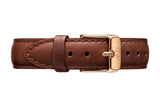 Daniel Wellington Classic Petite St Mawes White Dial Brown Leather Strap Watch For Women - DW00100231 Buy Now By Daniel Wellington