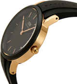 Daniel Wellington Iconic Motion Black Dial Black Rubber Strap Watch For Men - DW00100425 Buy Now By Daniel Wellington