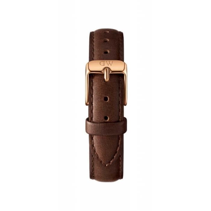 Daniel Wellington Classic Petite Bristol Black Dial Brown Leather Strap Watch For Women - DW00100165 Buy Now By Daniel Wellington