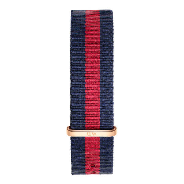 Shop Daniel Wellington Classic Oxford White Dial Two Tone NATO Strap Watch For Men - DW00100001 in USA
