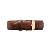 Daniel Wellington Classic Bristol White Dial Brown Leather Strap Watch For Women - DW00100039 Buy Now By Daniel Wellington