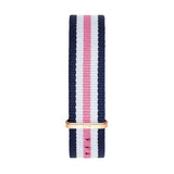 Daniel Wellington Classic South Hampton White Dial Two Tone Nylon Strap Watch For Women - DW00100034 Buy Now By Daniel Wellington